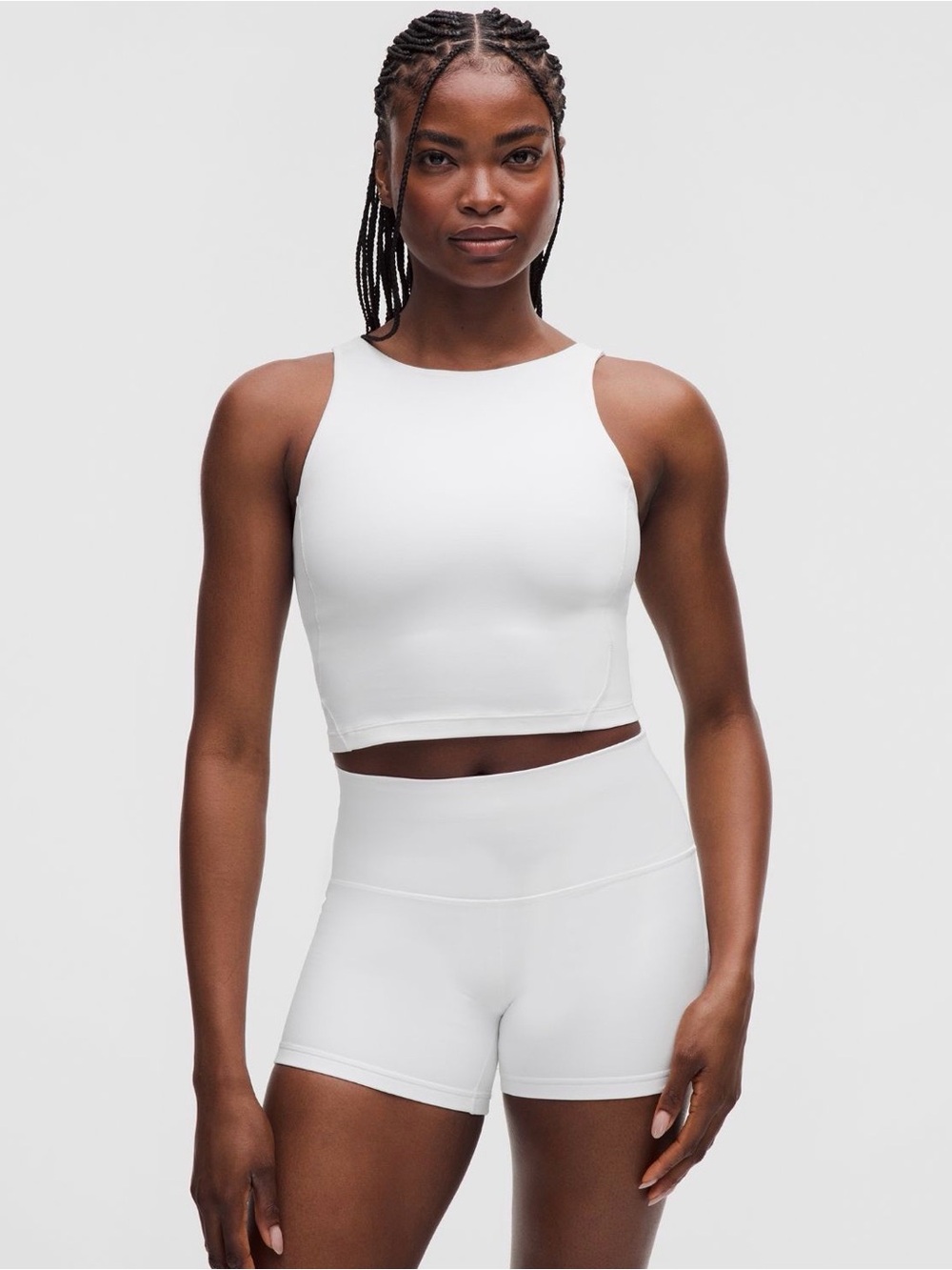 Lululemon Align High-Neck Tank Top – White – Size 14